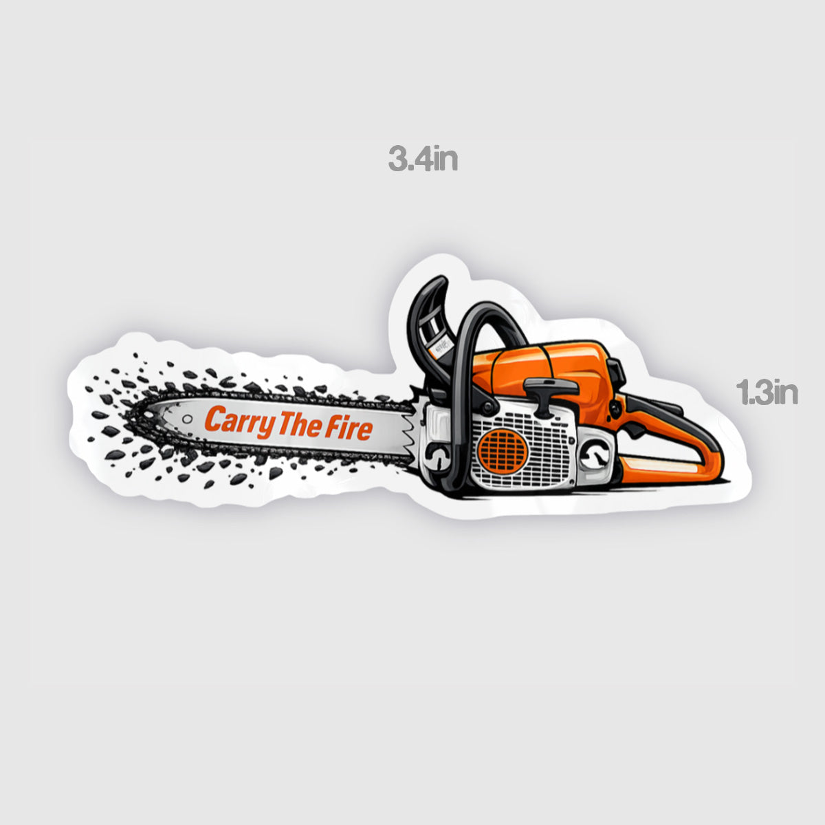 Chainsaw Sticker