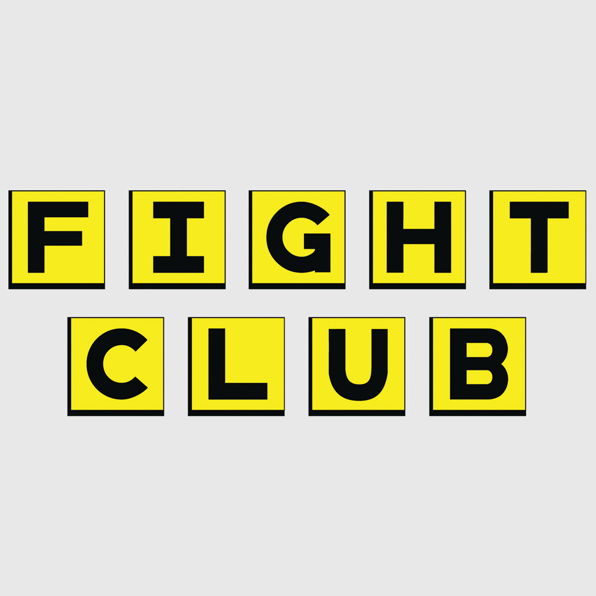 Fight Club Sticker