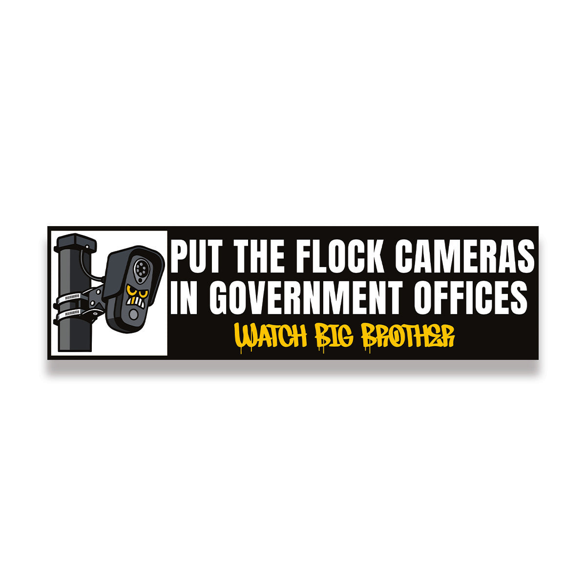 Flock Bumper Sticker