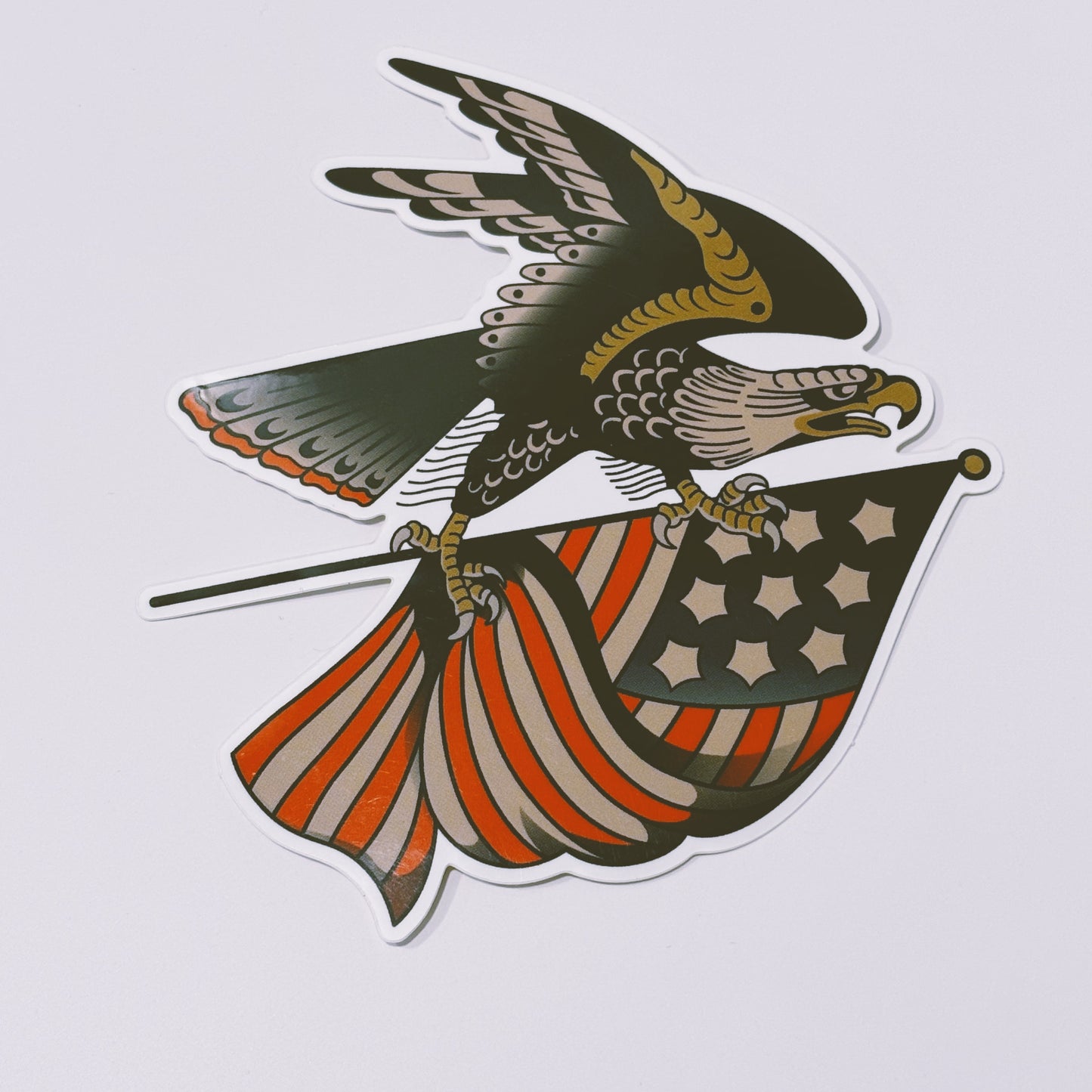 Trad Eagle Sticker