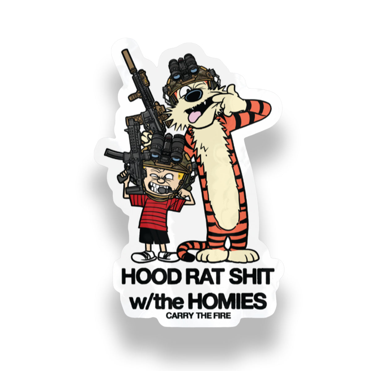 Hoodrat Sticker