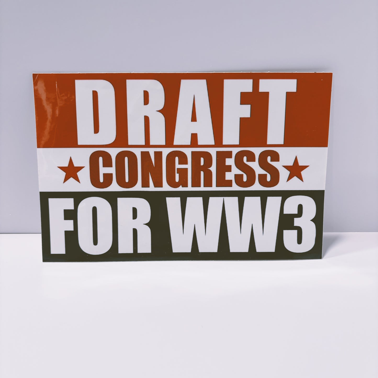 Draft Bumper Sticker