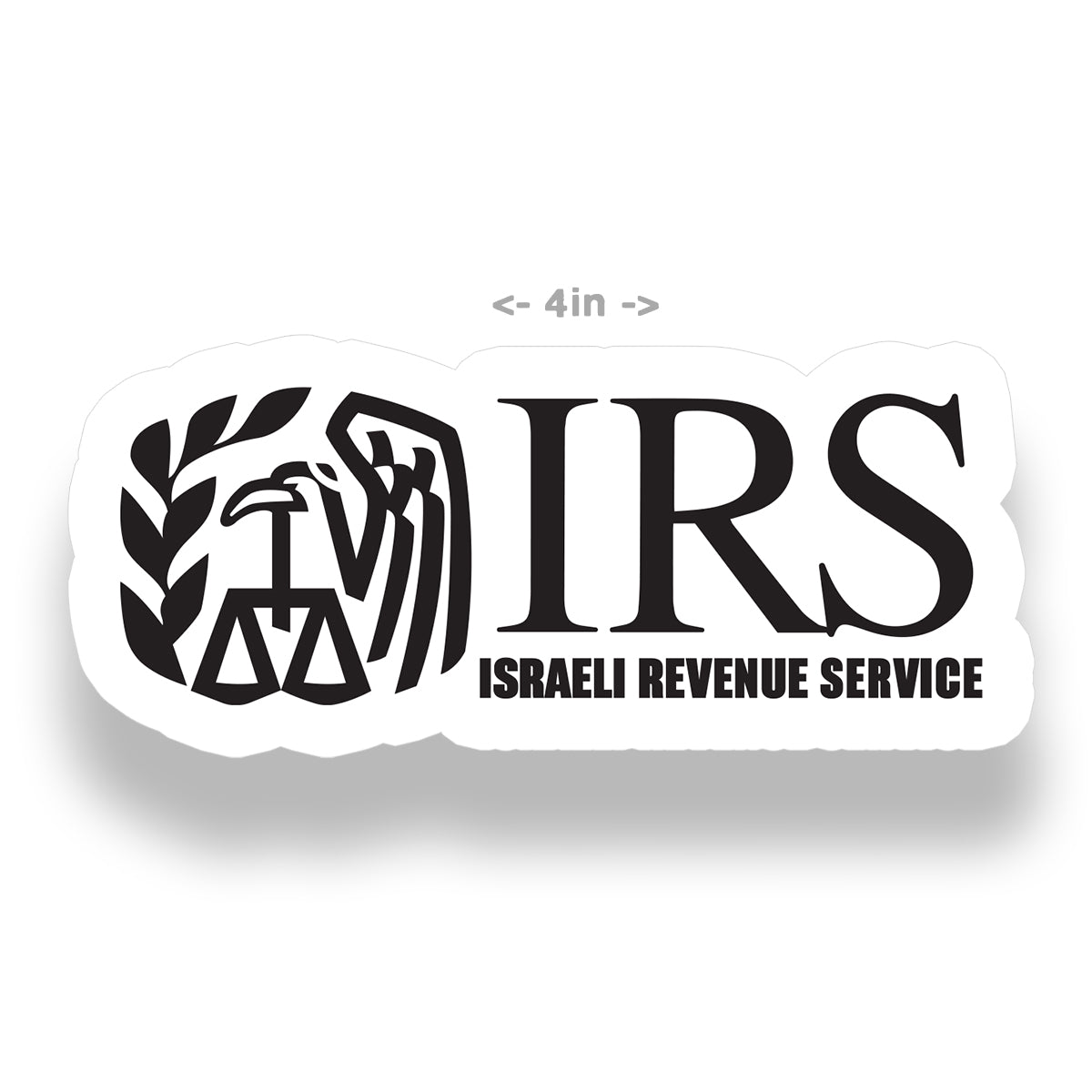 IRS Small Sticker
