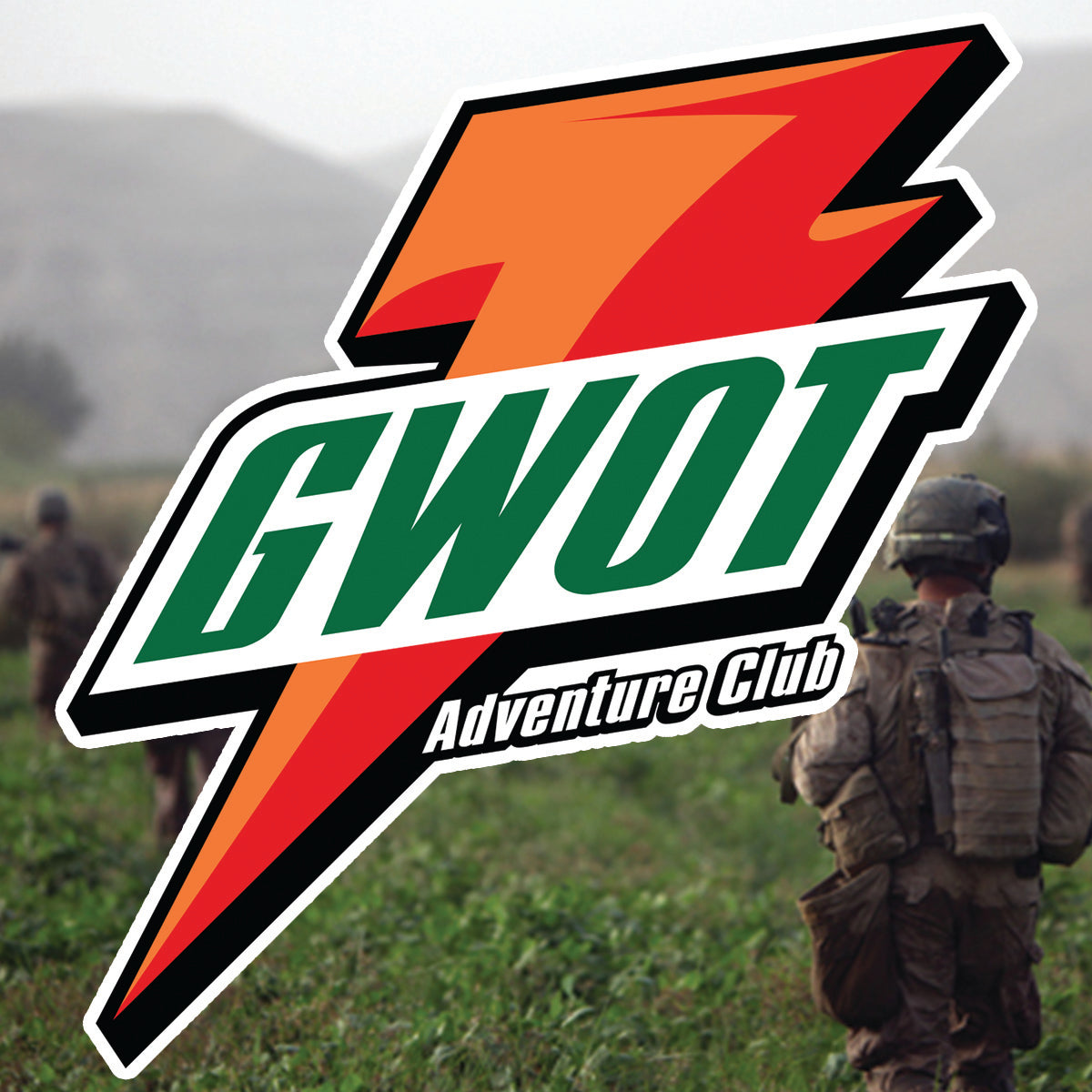 GWOT Adventure Club Sticker