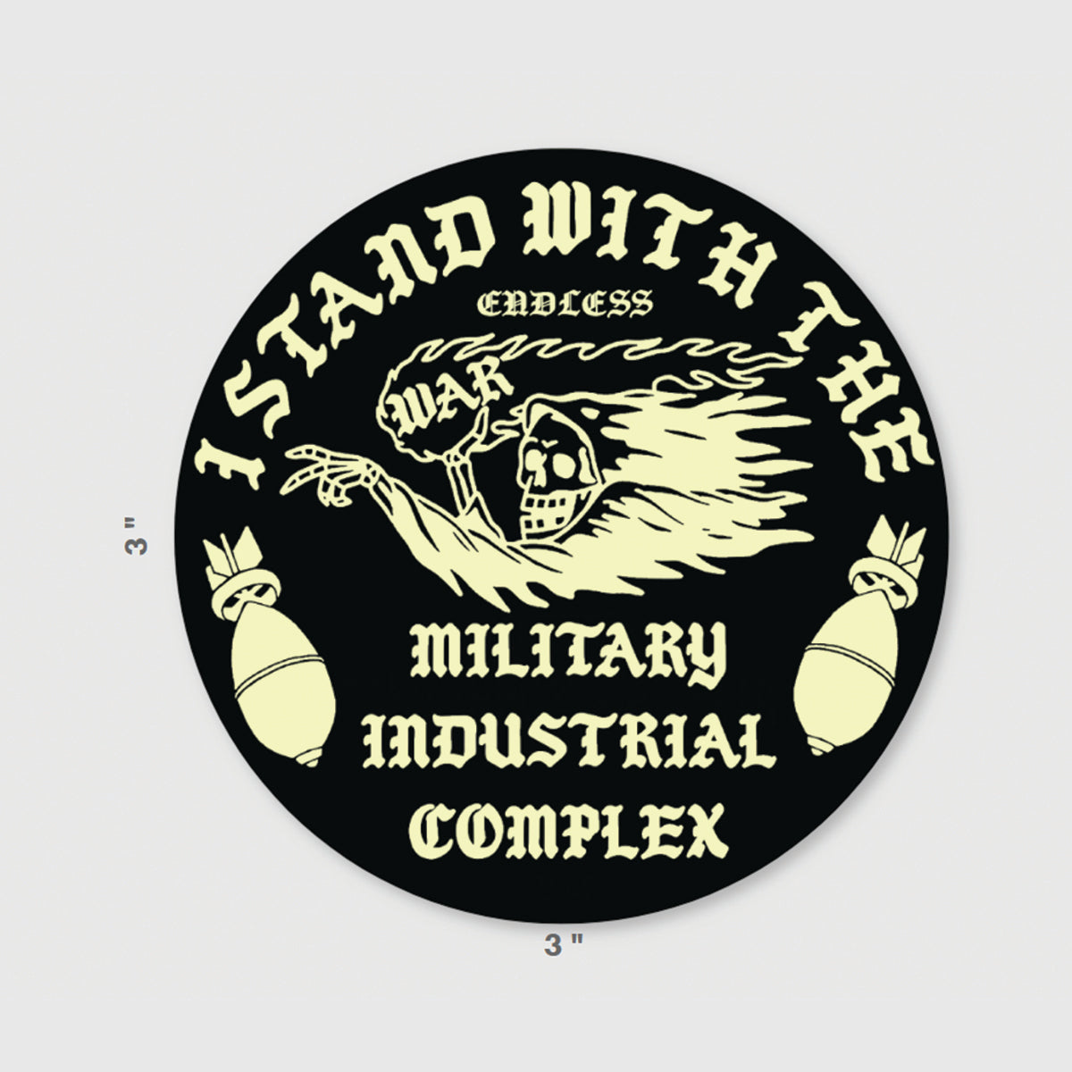 Glow MIC Sticker