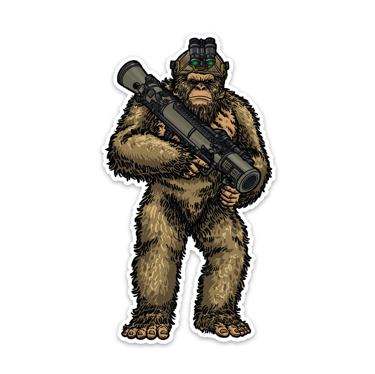 Sasquatch Sticker