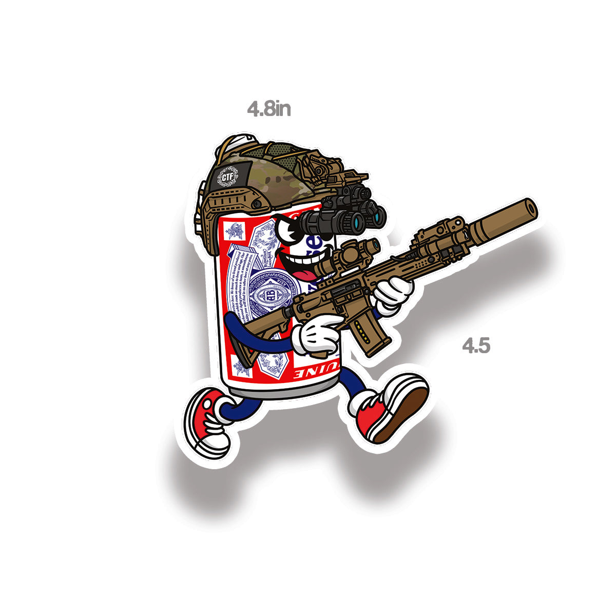 Battle Bud Sticker