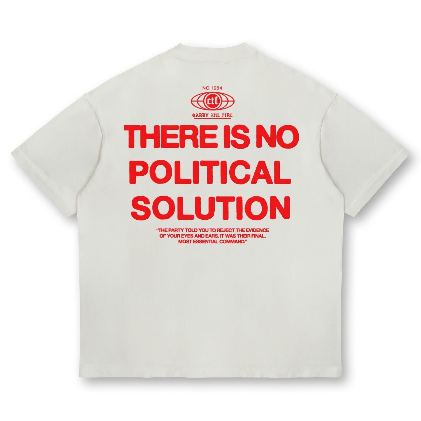 Red Solution Heavyweight Tee