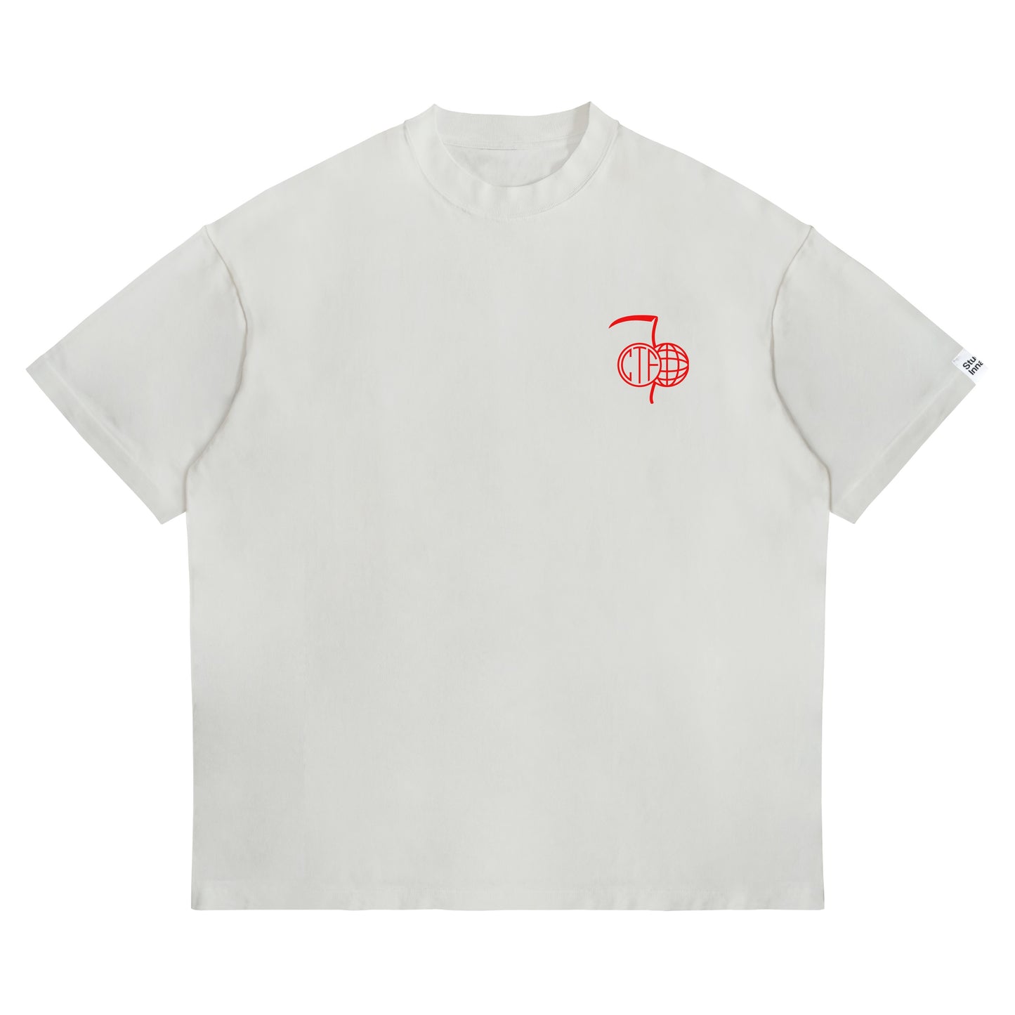 Red Solution Heavyweight Tee