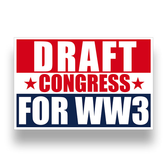 Draft Bumper Sticker