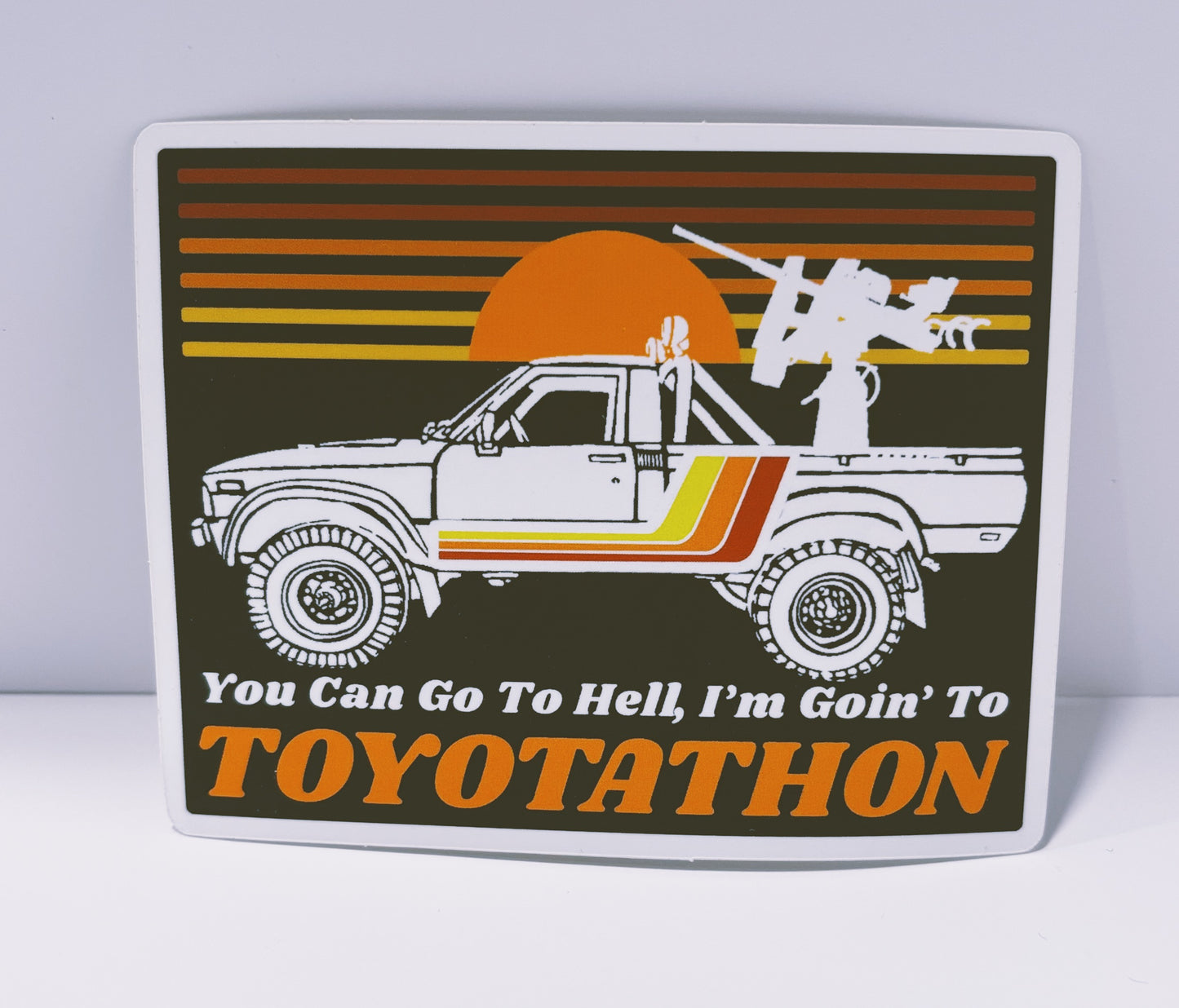 Sunset Sticker
