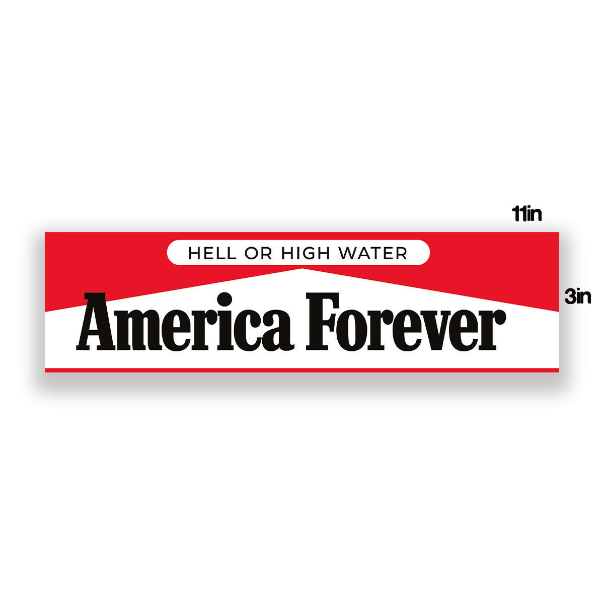 High Water Sticker