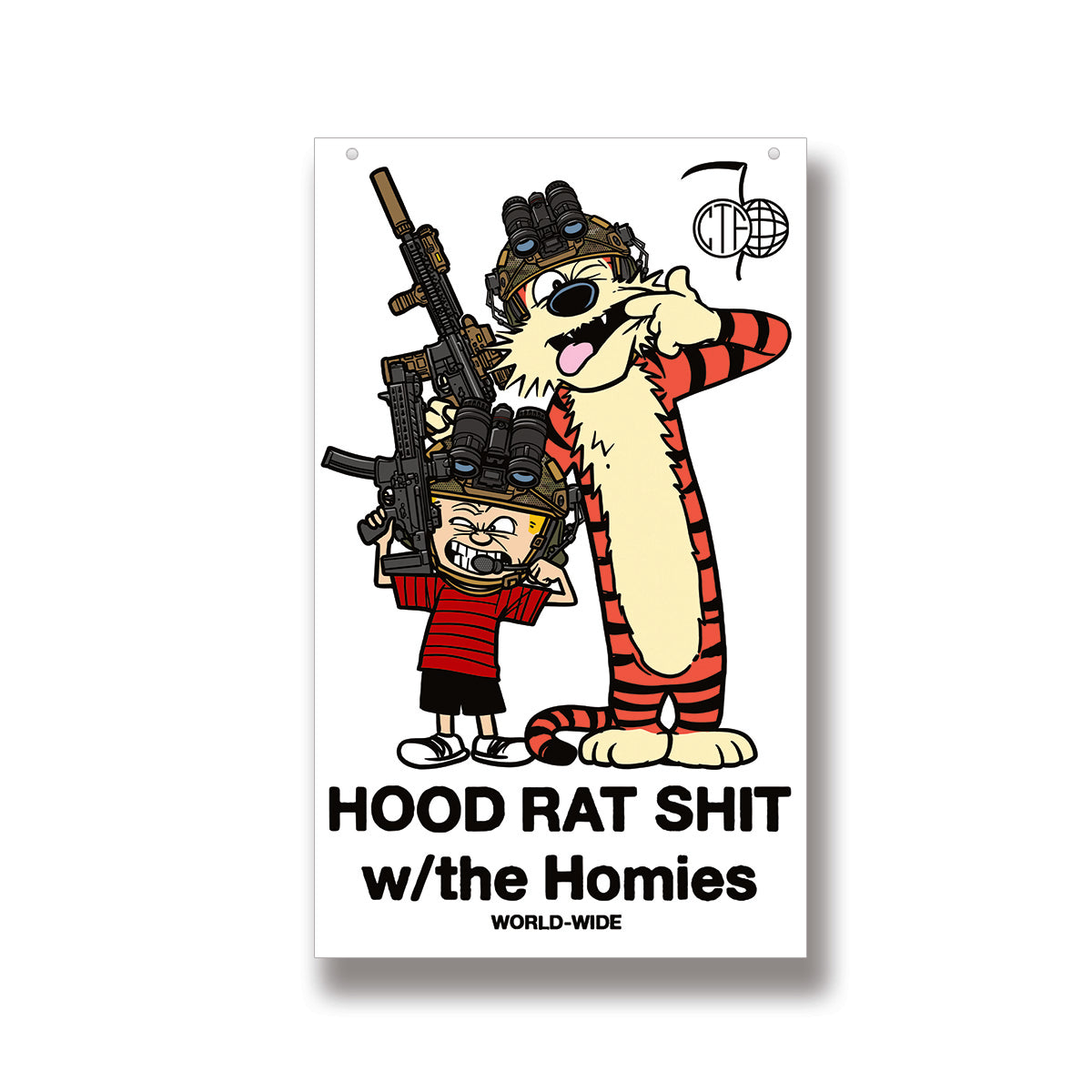 Hoodrat Flag