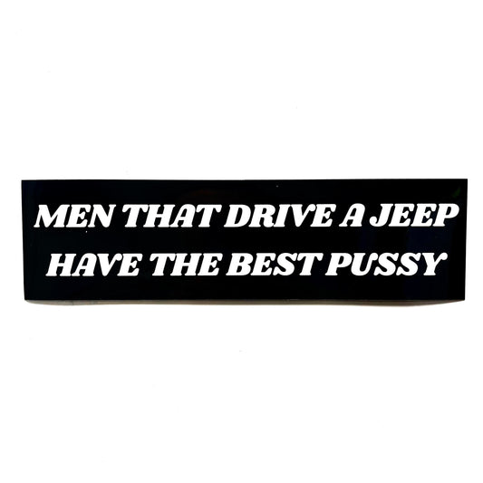 Jeep Bumper Sticker