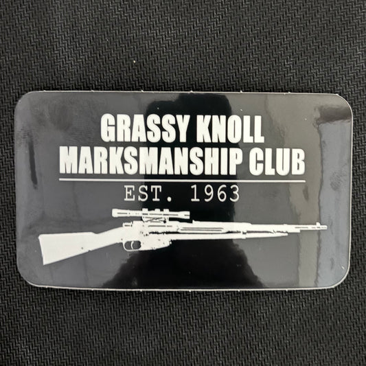 Grassy Knoll Sticker