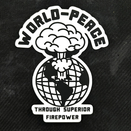 Peace Sticker