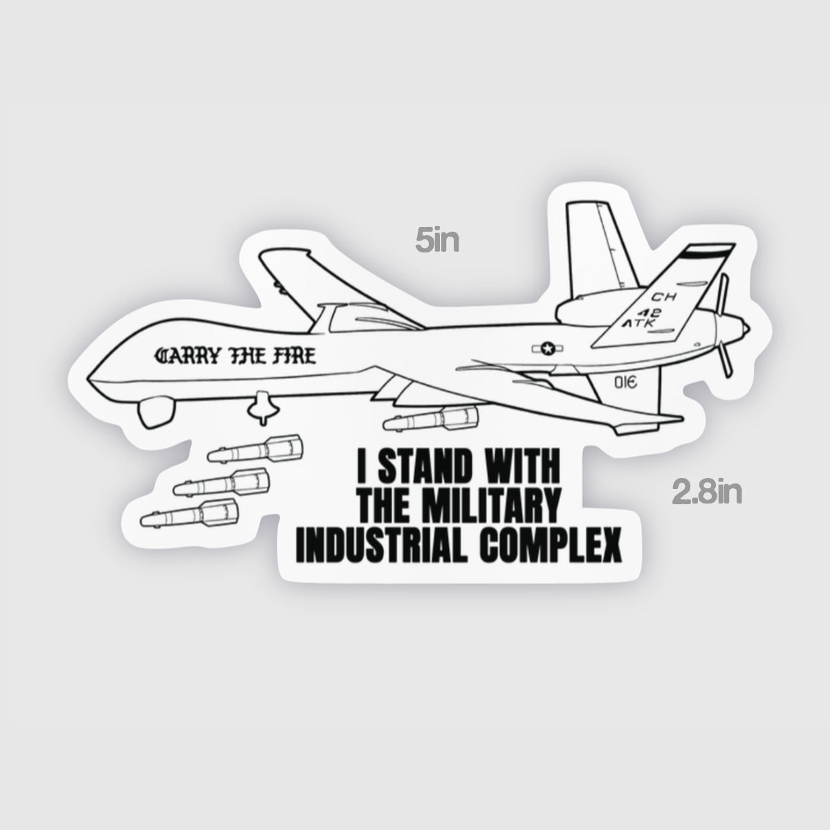 MQ9 Sticker