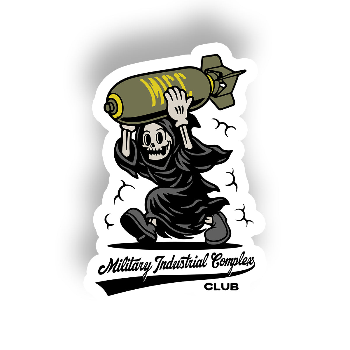 War Mascot Sticker