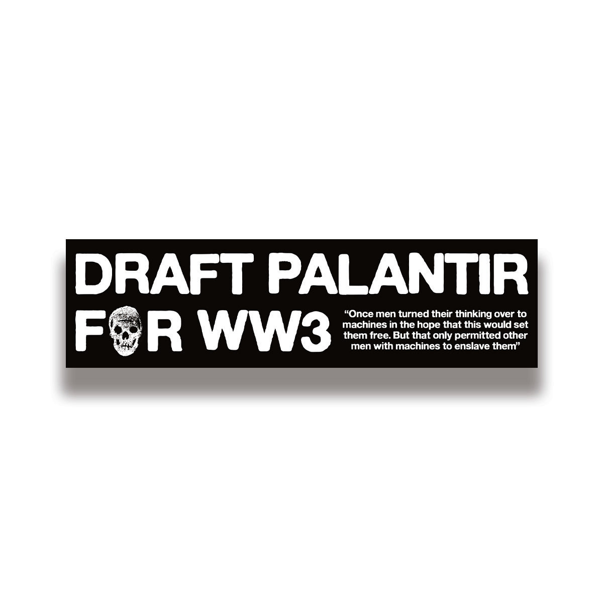Palantir Bumper Sticker