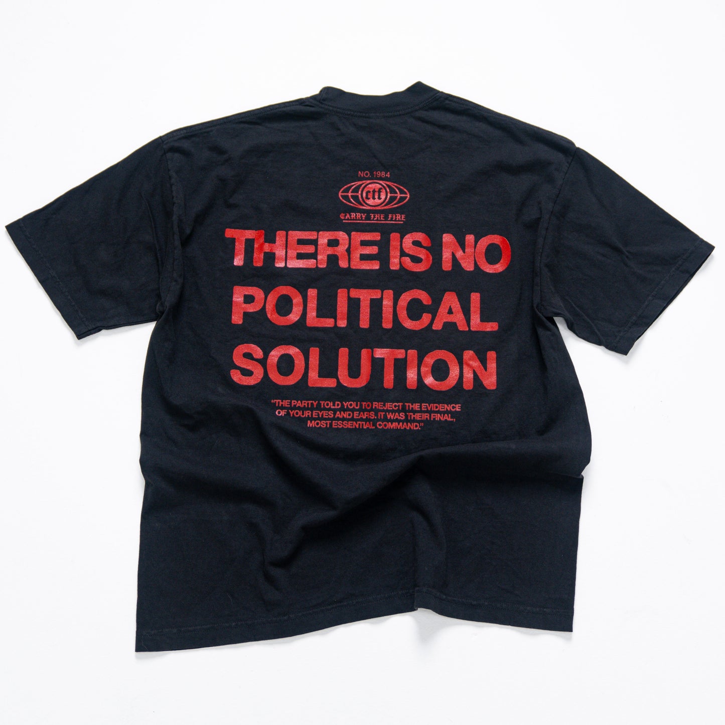 Red Solution Heavyweight Tee