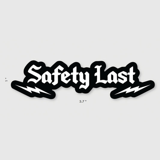 Safety Sticker