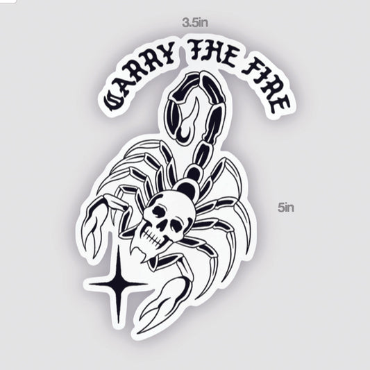 Scorpion Sticker