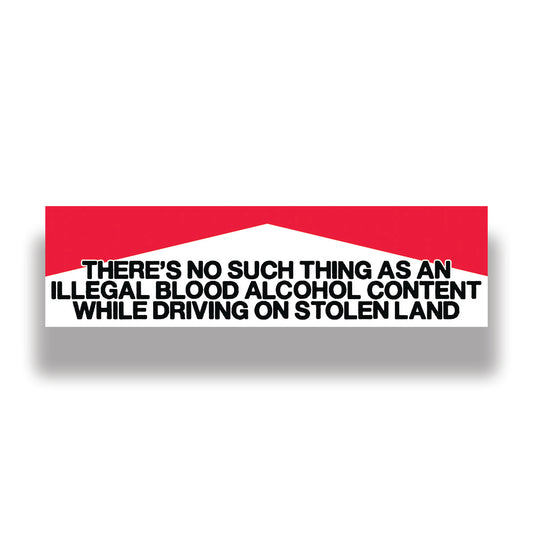 Stolen Land Sticker