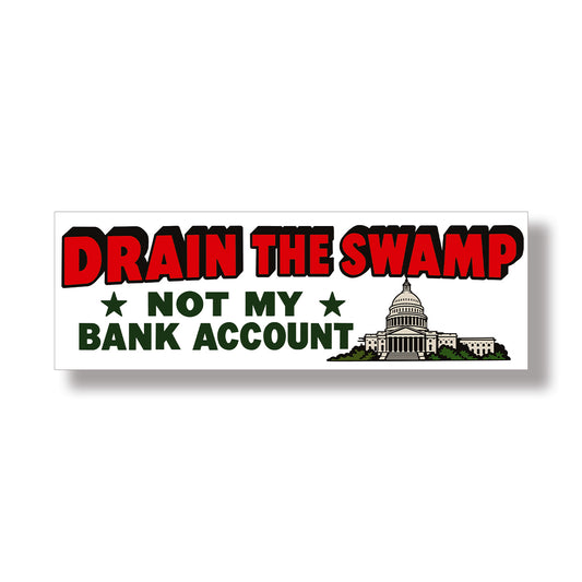 Swamp Bumper Sticker
