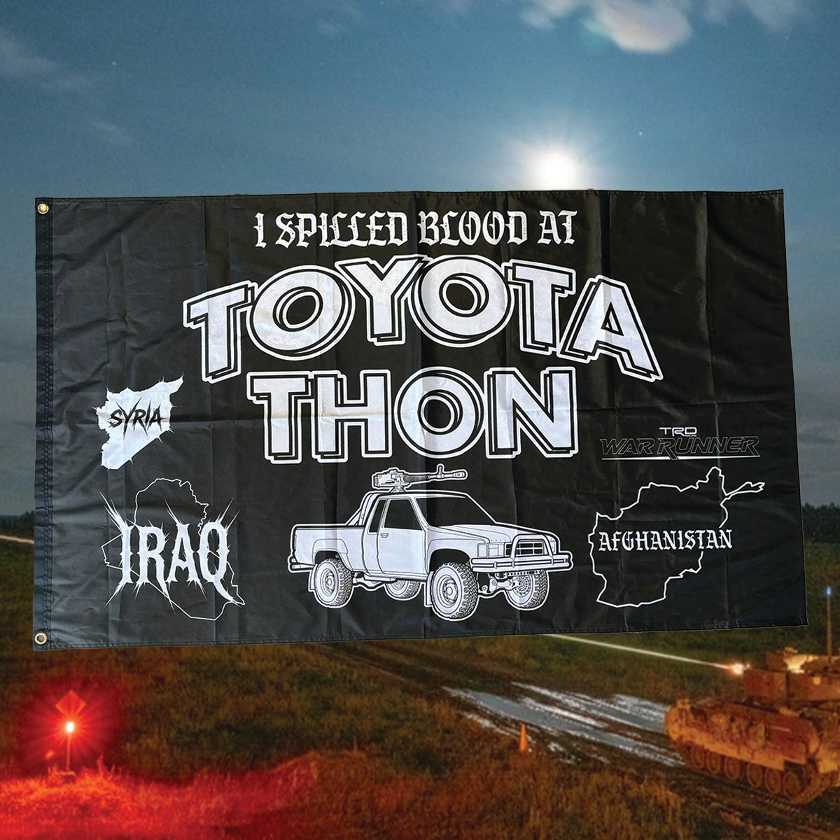 War Rig Flag – CARRY the FIRE