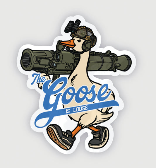 Goose is Loose Sticker