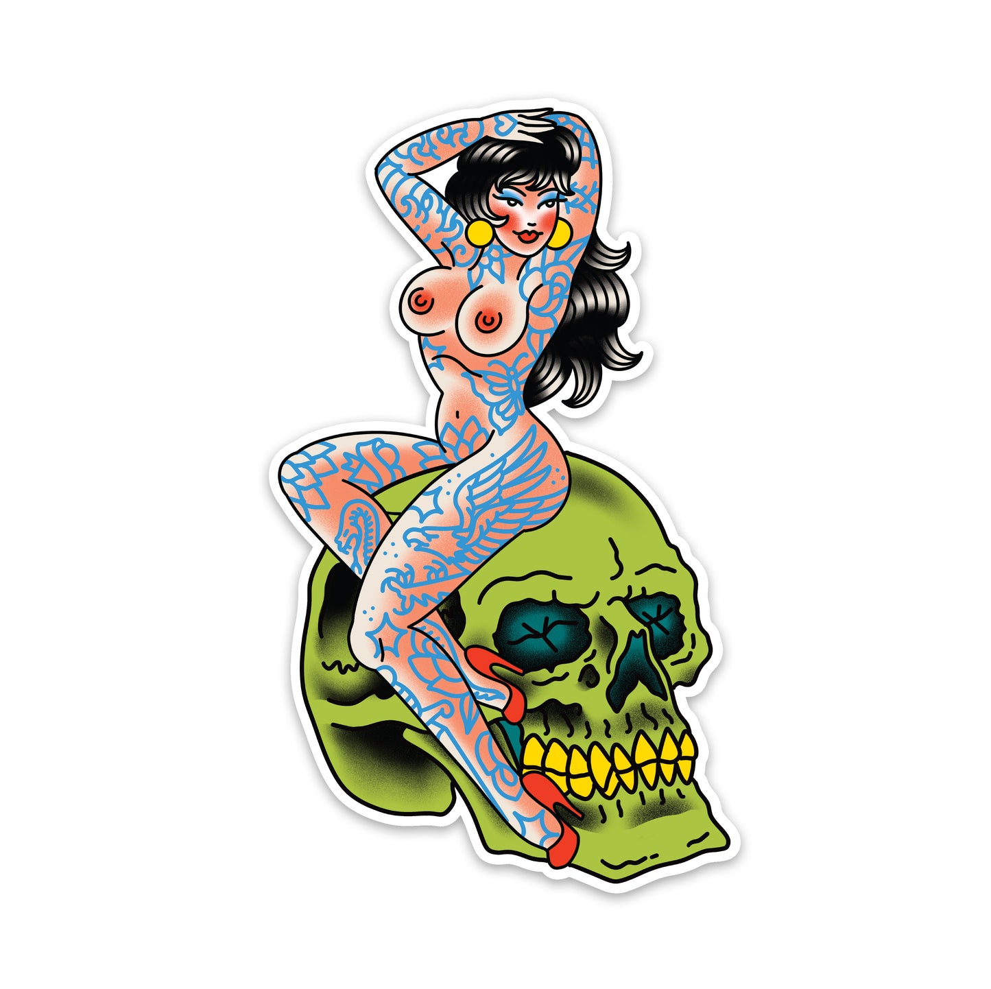 Mans Ruin Sticker