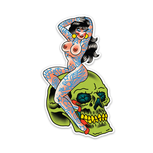 Mans Ruin Sticker